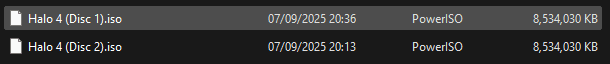 Halo 4 ISO-filer